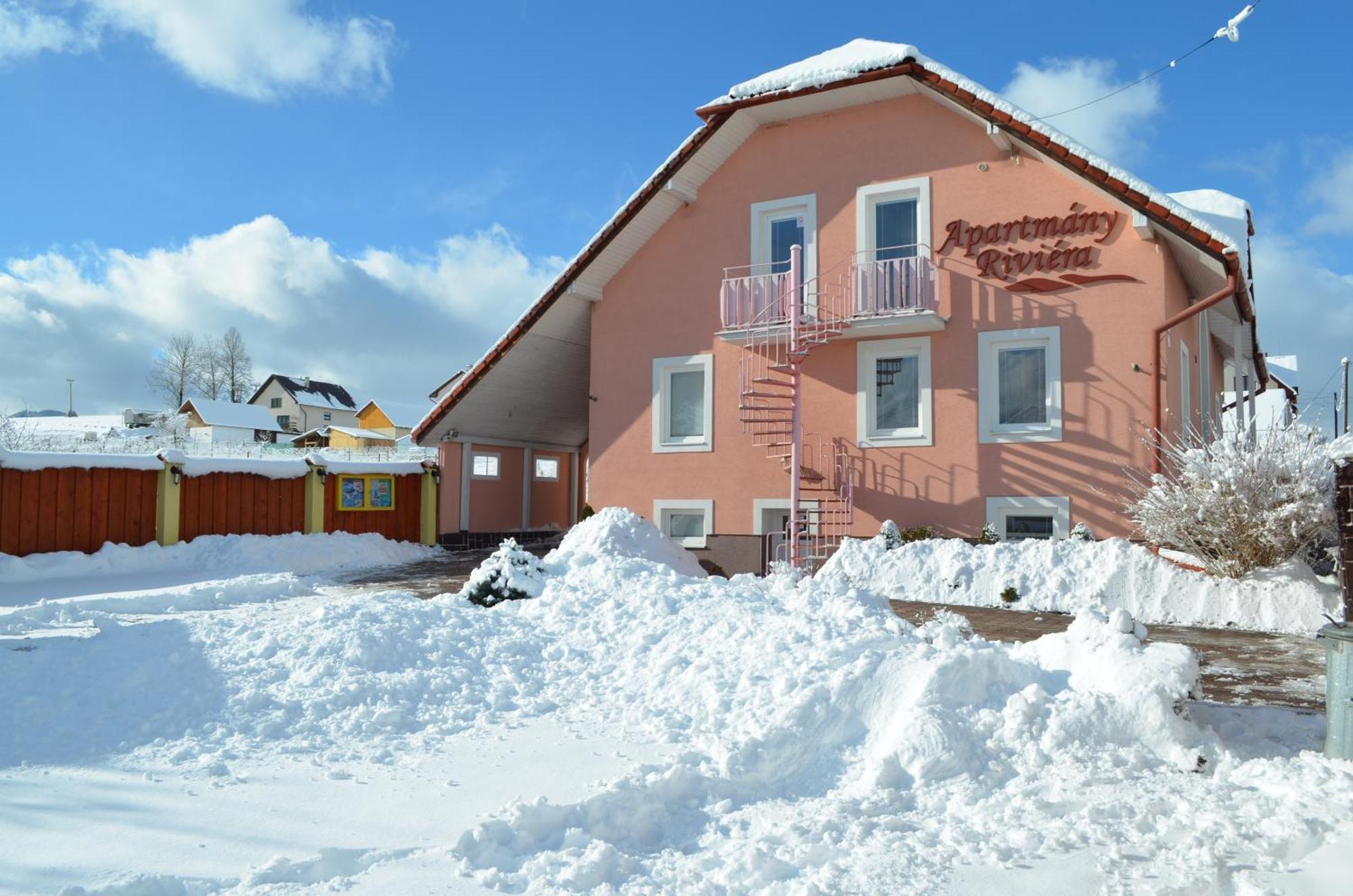 Apartmany Riviera A Chalupa Riviera Liptov, Бешенёва Экстерьер фото